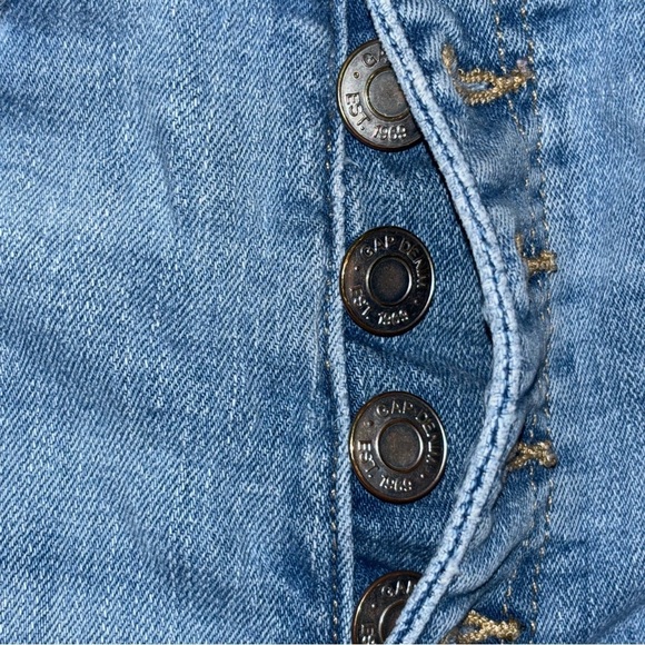 Gap High Rise Denim Legging Size 6/28R - Picture 7 of 9